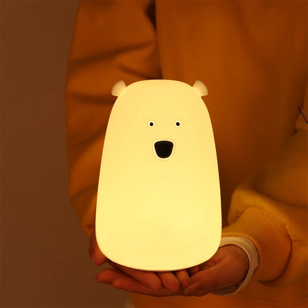 Cute Bear LED Night Light 