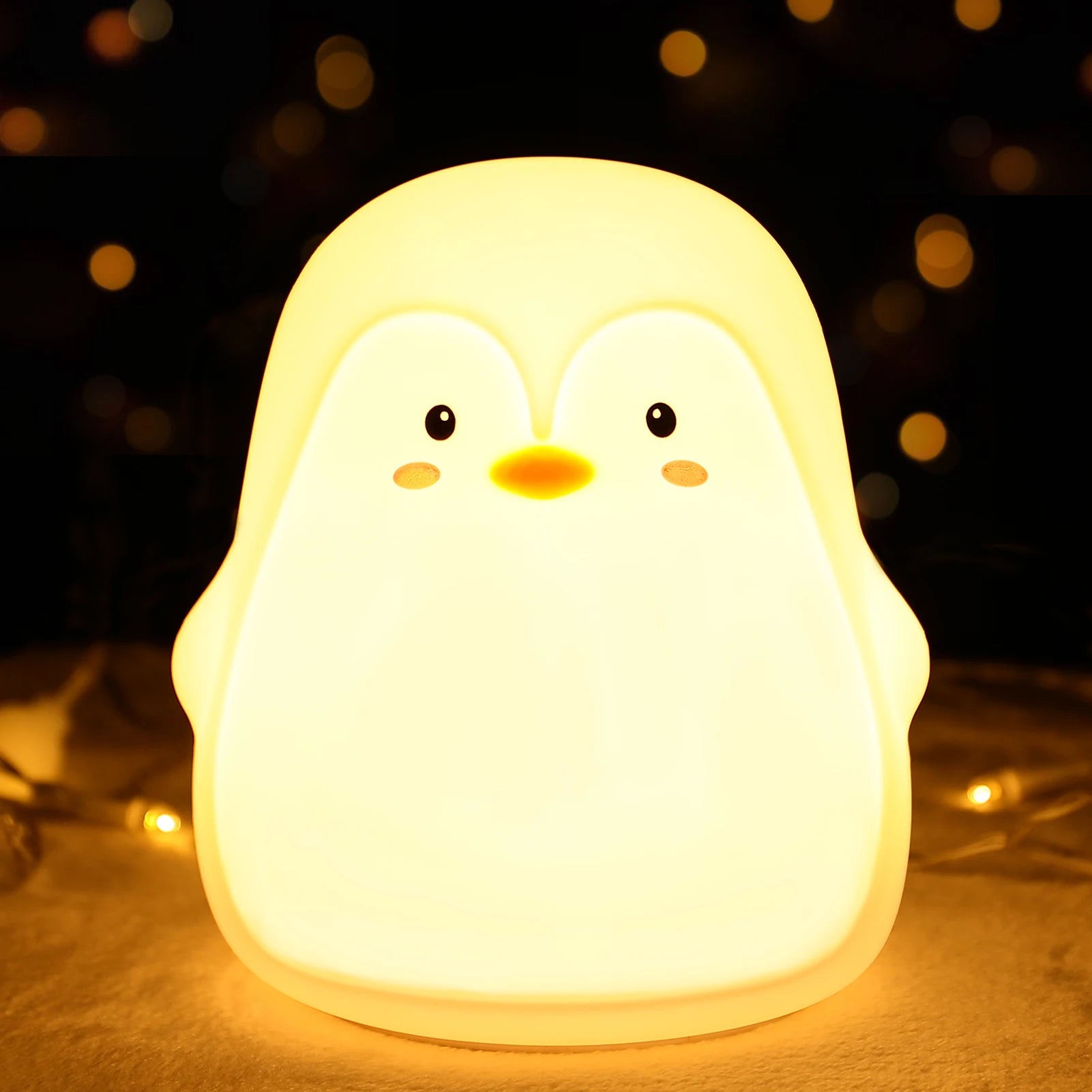 Cute Penguin Baby Night Light 