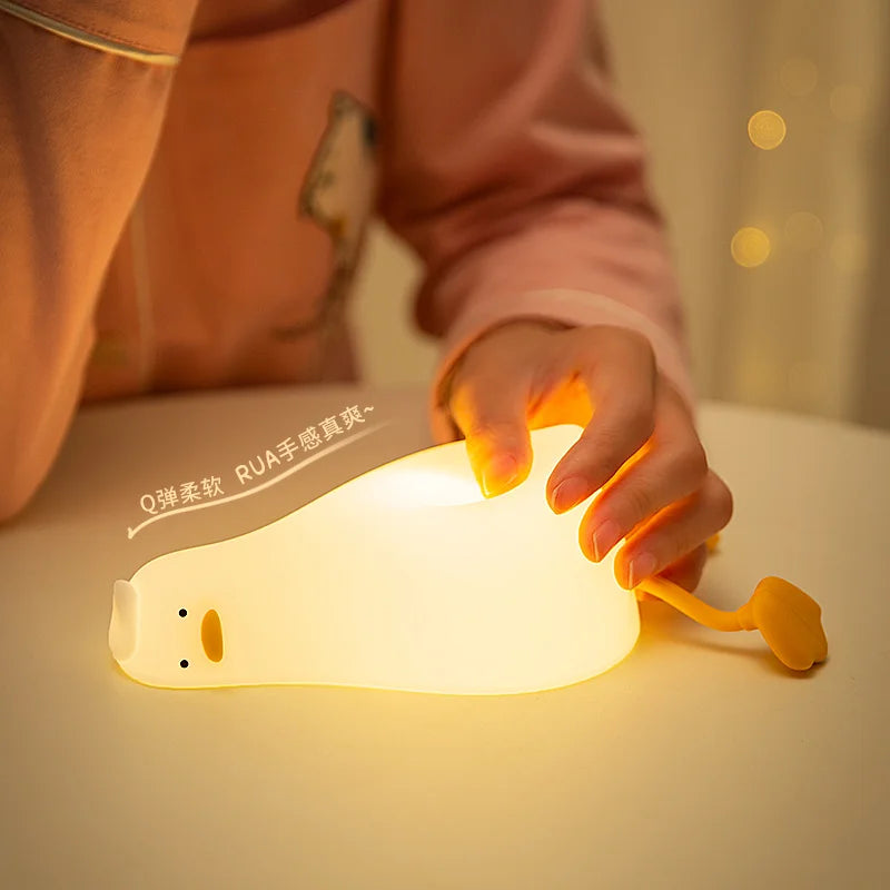 Lying Duck Night Light