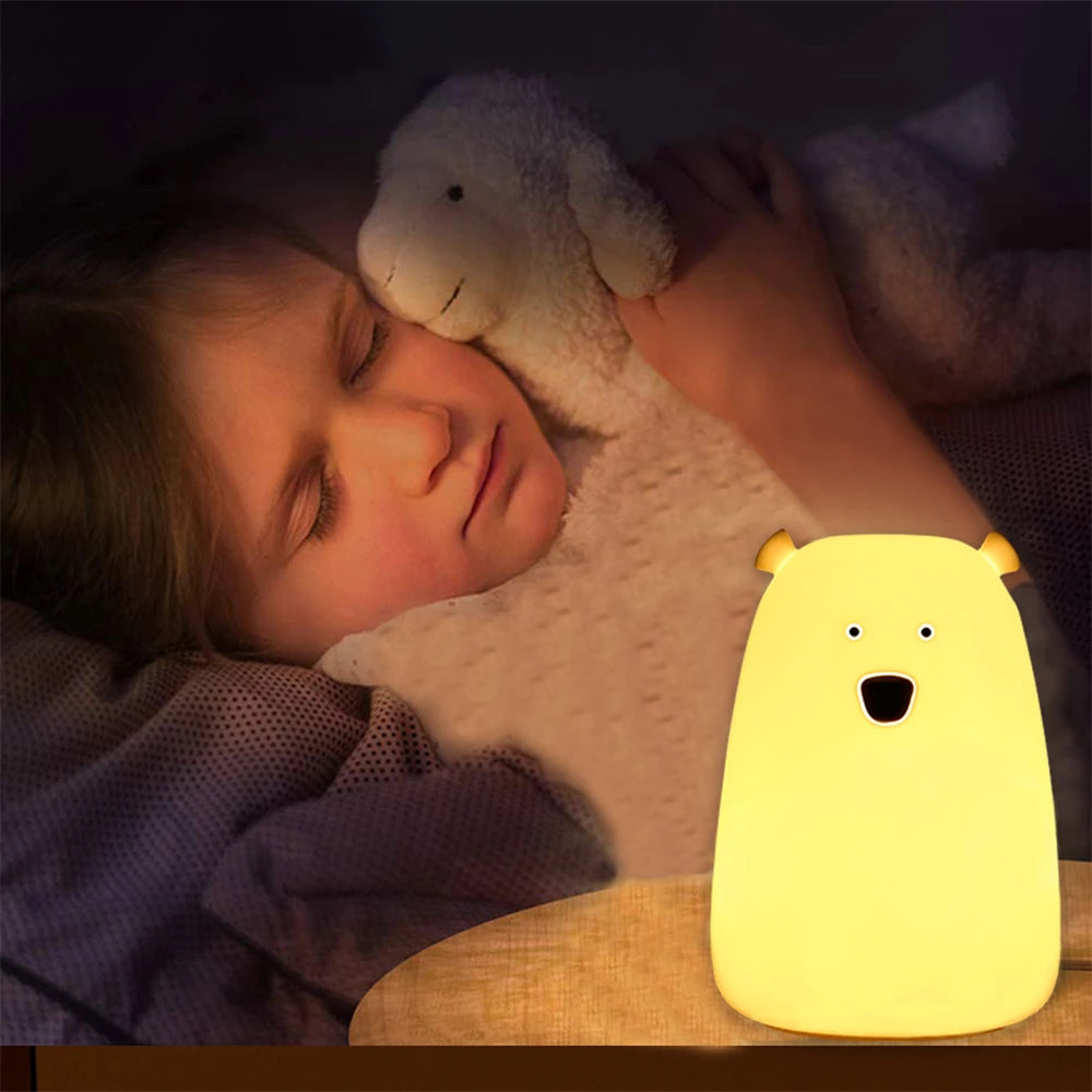 Cute Bear LED Night Light 